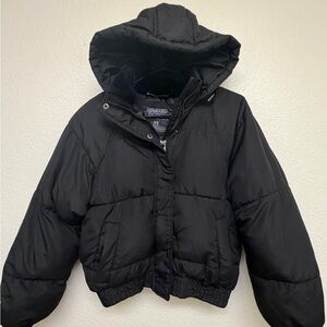 Aeropostale Black women Puffer Jacket